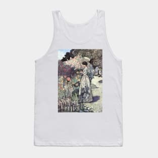 The Old-Fashioned Garden by Charles Robinson Tank Top